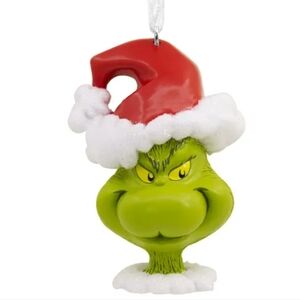 Hallmark Grinch Ornament with Red Hat